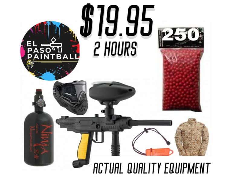 Prices El Paso Paintball