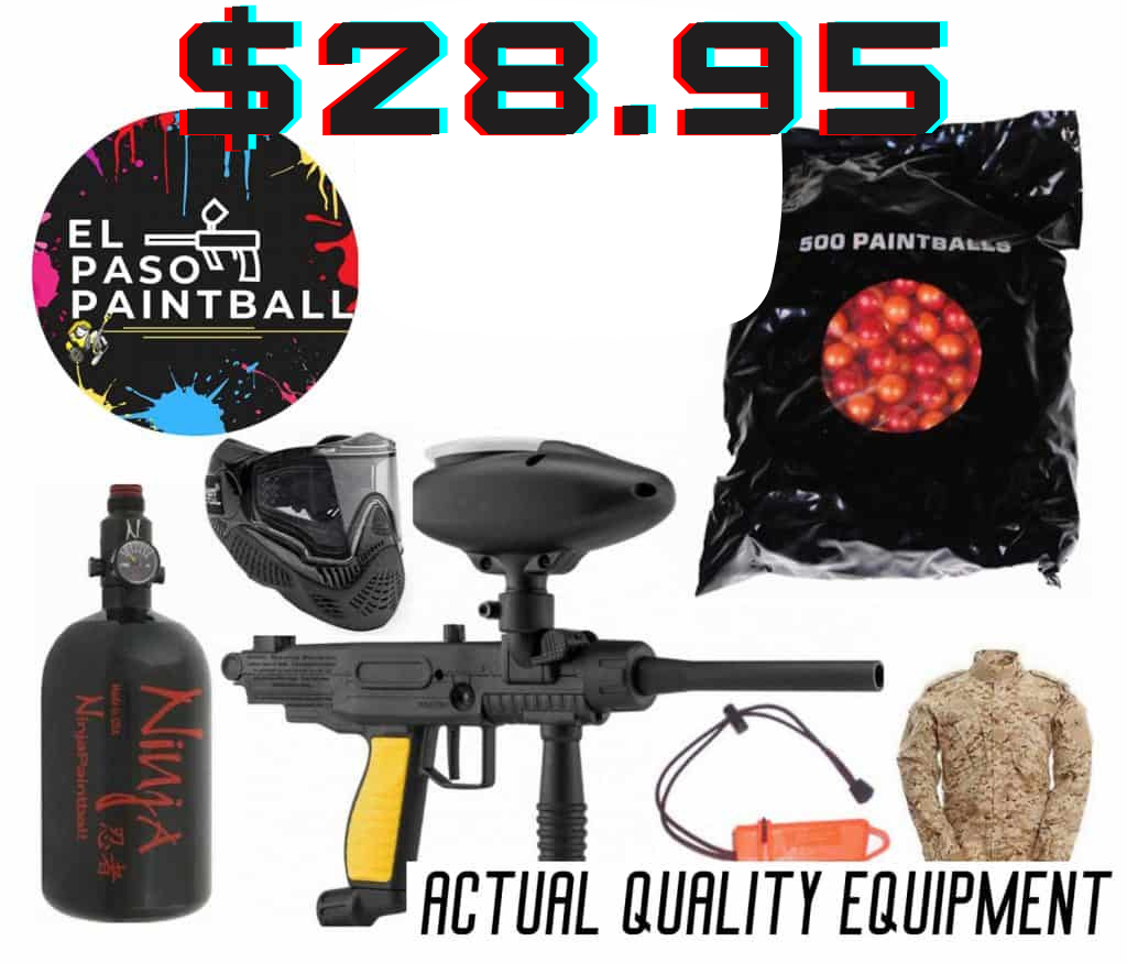 El Paso Paintball Park All Day Pass